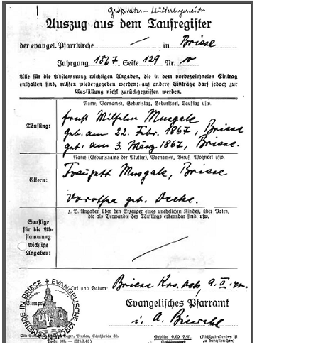  Genealogie Oels Oels Bilder Kreis Oels Musgale201867